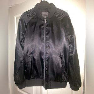 Sateen Bomber Jacket